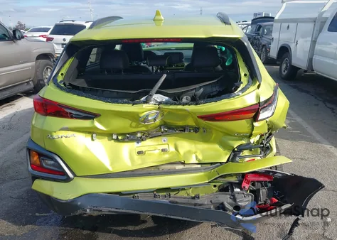 2019 Hyundai Kona Limited z USA, uszkodzony, nr VIN KM8K33A57KU221548